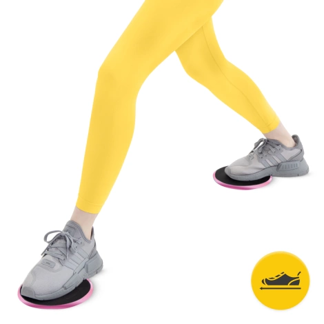 Klouzavé disky na cvičení SLIDE 2 ks.