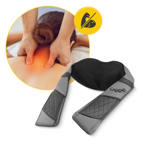 Masážní přístroj na krk SHIATSU LUXURY+ s elegantní taškou