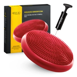 Senzomotorický polštář PRO+ 33 cm červený