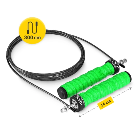 Boxerské švihadlo se zátěží 3 m zelené