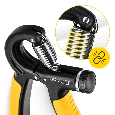 Nastavitelný posilovač zápěstí žlutý