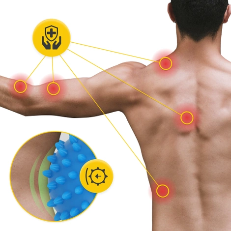 Dvojitý senzorický masážní míček