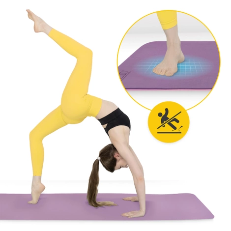 Protiskluzová podložka na cvičení TPE 1 cm