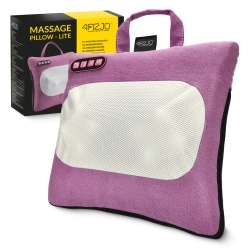 Masážní polštář s vyhříváním LITE fialový