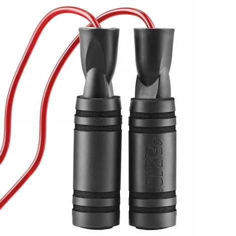 Švihadlo s protiskluzovými rukojeťm BASIC červené