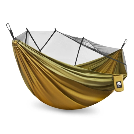 Turistická houpací síť pro jednoho s moskytiérou