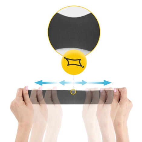 Kohezivní obinadlo 4,5 m x 5 cm černé