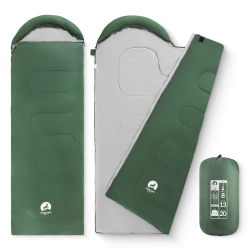 Cestovní spací pytel mumie Mountain Goat STANDARD zelený