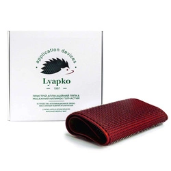 Podložka Lyapko s masážními jehlami MAX 6,2 bez niklu červená