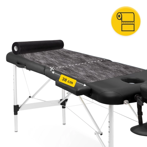 Hygienická podložka v roli 60 cm x 50 m černá