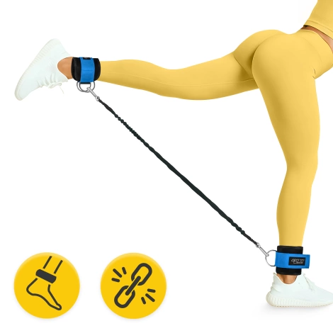 Kotníkové adaptéry 2 ks. modré