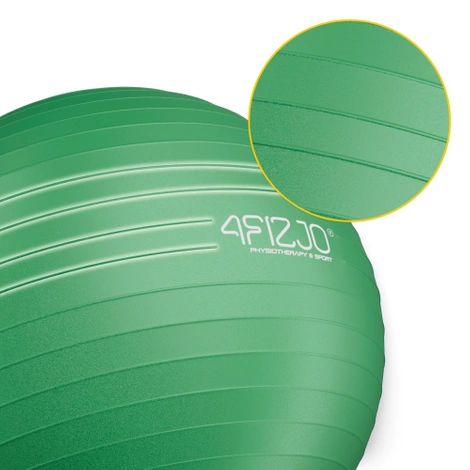 Gymnastický míč 75 cm zelený