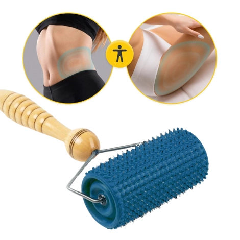 Masážní váleček Lyapko 5,0 bez niklu tmavě modrý