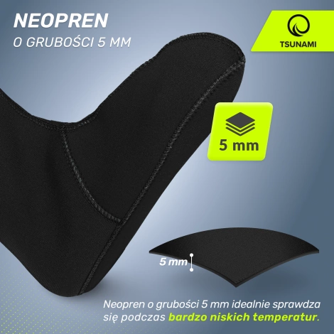 Neoprenové ponožky na otužování 44/45