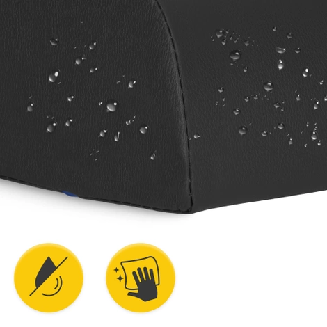 Rehabilitační masážní půlválec černý