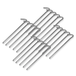 Ocelové stanové kolíky 20 ks.