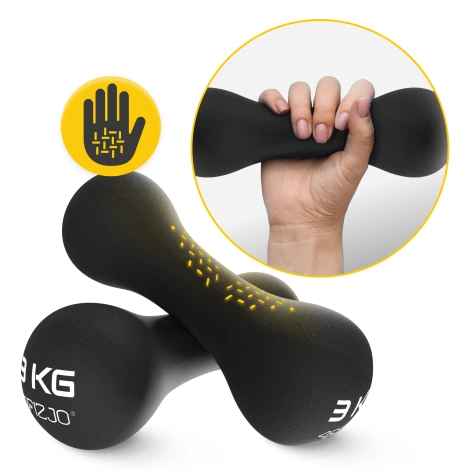 Jednoruční činky 8-shape 2 x 3 kg