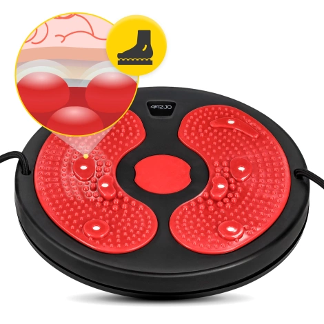 Rotační disk s lany MINI červený