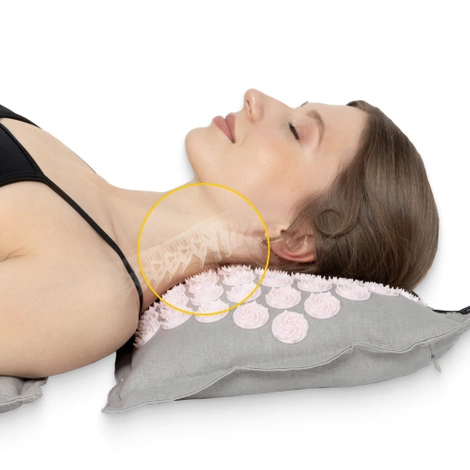 ECO Akupresurní podložka s pohankovými slupkami a kokosem