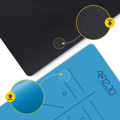 Kaučuková podložka na jógu YOGA MAT 4 mm