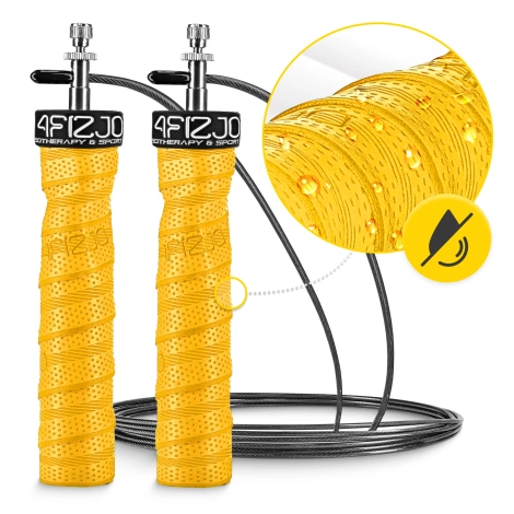 Boxerské švihadlo se zátěží 3 m žluté