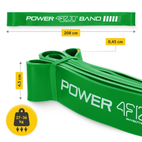 Odporová guma POWER BAND 27- 36 kg
