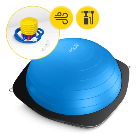 Balanční podložka s expandéry modrá