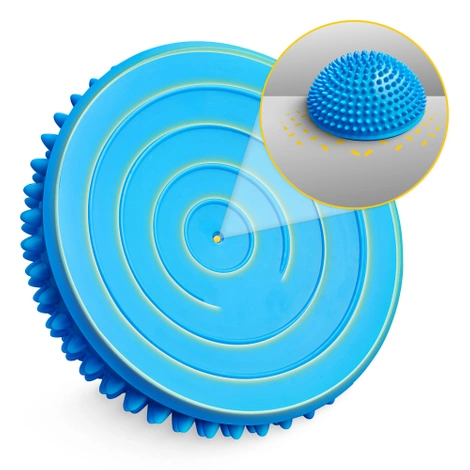 Balanční masážní polokoule 2 ks. modré