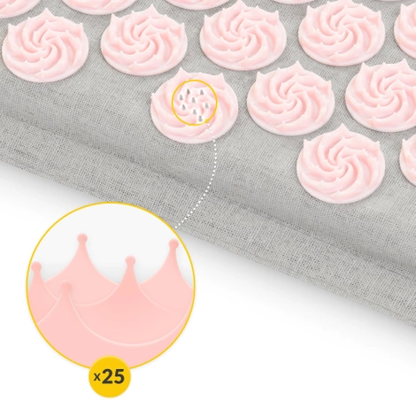 ECO Akupresurní podložka s pohankovými slupkami a kokosem