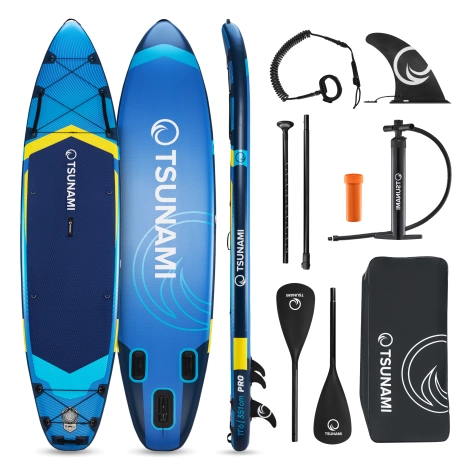 Nafukovací paddleboard SUP PRO TSUNAMI 350 cm T13 modrý