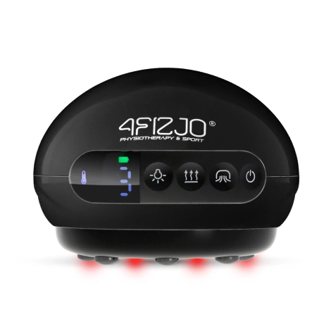 Elektrická masážní baňka černá