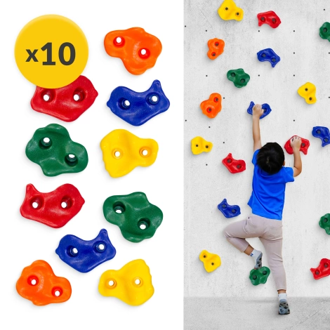 Sada lezeckých kamenů 10 ks.
