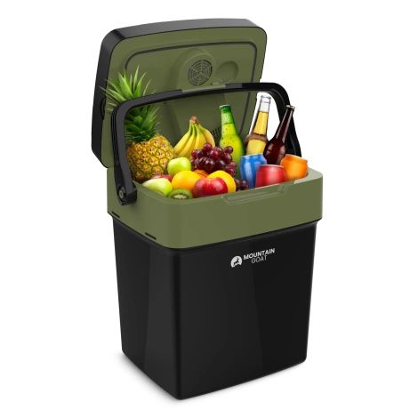 Přenosná turistická lednička Mountain Goat 29L zelená