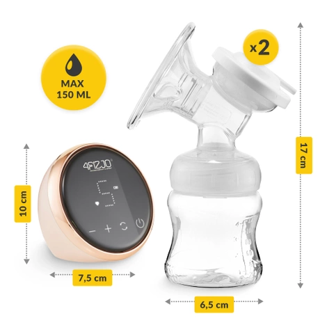 Dvojitá odsávačka mateřského mléka