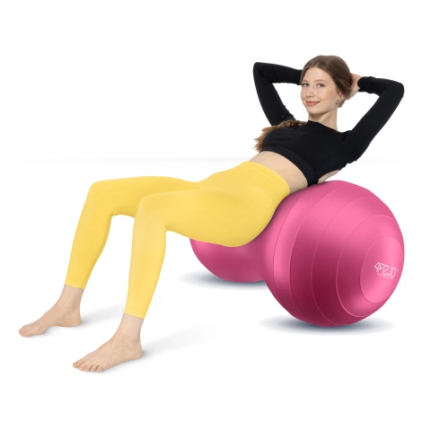 Rehabilitační míč PEANUT AIR BALL růžový