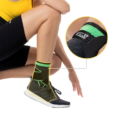 Elastická bandáž hlezenního kloubu