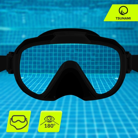 Potápěčská maska na šnorchlování TSUNAMI
