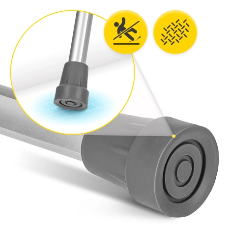 Podpažní berle s nastavitelnou výškou