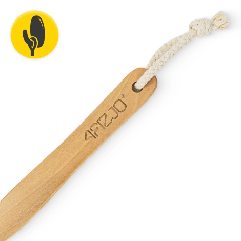 Dlouhý masážní kartáč na tělo a koupel 2v1