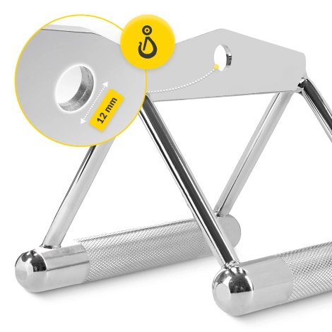 Veslovací obouručný úchop