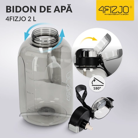 Sportovní láhev na vodu 2 L