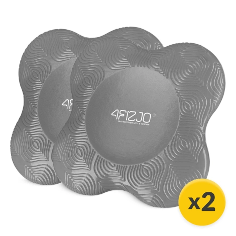 Podložky na jógu pod kolena šedé