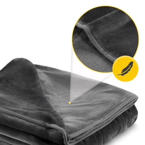 Elektrická vyhřívací deka 180 × 160 cm