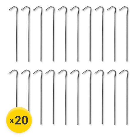 Ocelové stanové kolíky 20 ks.