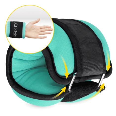 Zátěže na kotníky a zápěstí 2 x 1,5 kg