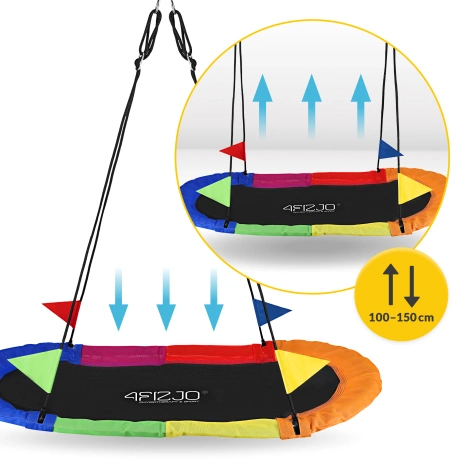 Závěsný houpací kruh 165 cm