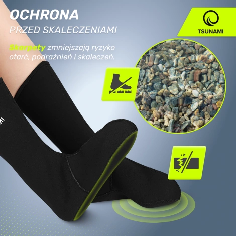 Neoprenové ponožky na otužování 38/39