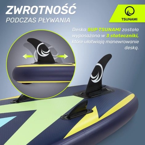 Nafukovací paddleboard SUP TSUNAMI 320cm T08 vícebarevný