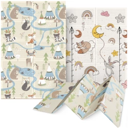 Skládací vzdělávací podložka "Boho dream" 180 x 120 cm