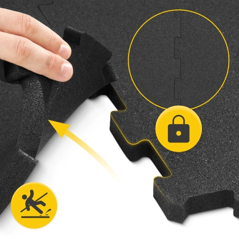 Podložky pod posilovací stroje 48,5 × 48,5 × 2 cm